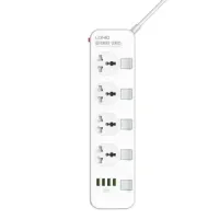LDNIO SC4408 4 AC Outlets Universal Power Strip